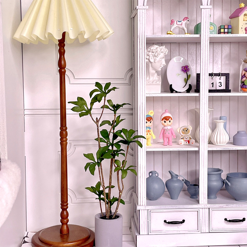 1:6 인형의 집 미니어처 화분 모델, 녹색 잎 식물  - Bonsai Garden Ideas 리뷰 및 가격