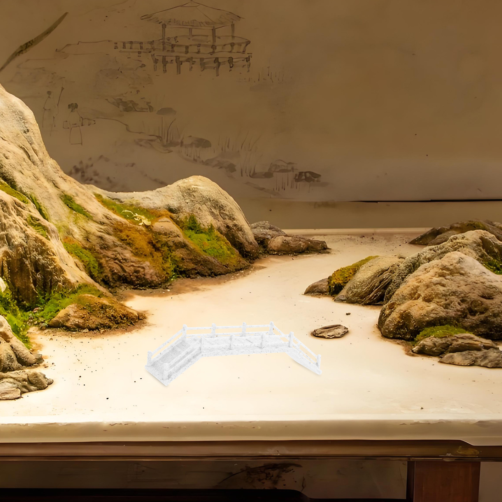 미니어처 중국식 다리 전통 디자인 분재 정원 다리, 조 - Bonsai Garden Landscape Design 리뷰 및 가격