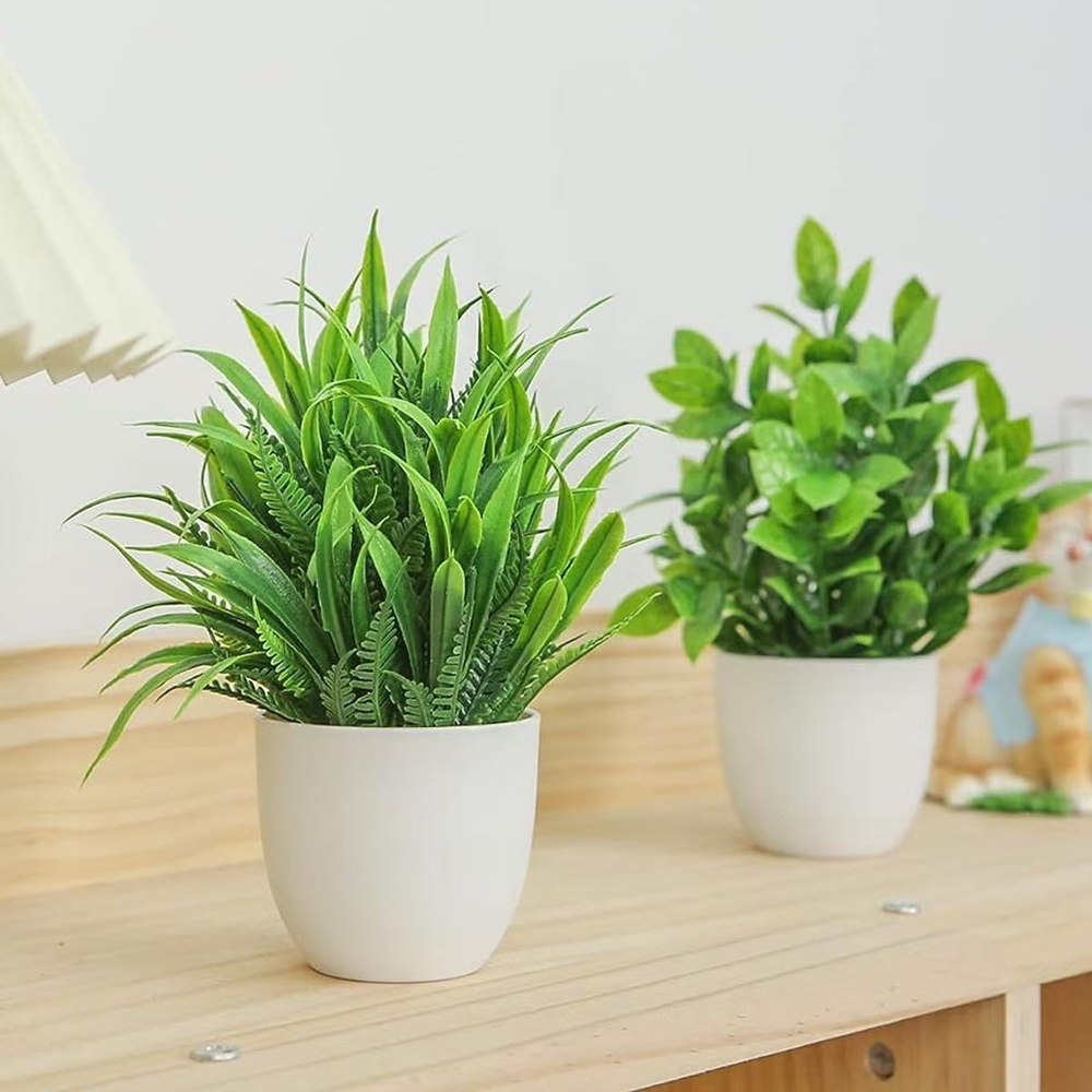 4개/세트 미니 인조 식물 화분 실내외 장식용 녹색 분 - Bonsai Garden Ideas 리뷰 및 가격